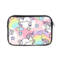 Unicorn Rainbow Apple Ipad Mini Zipper Cases by Nexatart