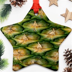 Pineapple Pattern Ornament (star) by Nexatart