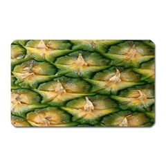 Pineapple Pattern Magnet (rectangular) by Nexatart