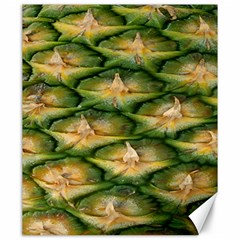 Pineapple Pattern Canvas 20  X 24   by Nexatart