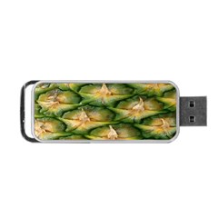 Pineapple Pattern Portable Usb Flash (one Side) by Nexatart