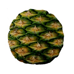 Pineapple Pattern Standard 15  Premium Flano Round Cushions by Nexatart