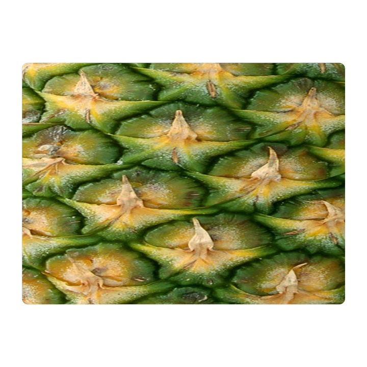 Pineapple Pattern Double Sided Flano Blanket (Mini) 