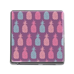 Pineapple Pattern Memory Card Reader (square) by Nexatart