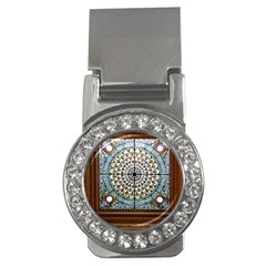 Stained Glass Window Library Of Congress Money Clips (cz)  by Nexatart