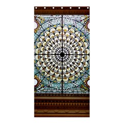 Stained Glass Window Library Of Congress Shower Curtain 36  X 72  (stall)  by Nexatart