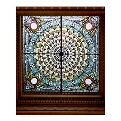 Stained Glass Window Library Of Congress Shower Curtain 60  X 72  (medium)  by Nexatart