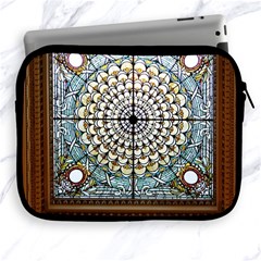 Stained Glass Window Library Of Congress Apple Ipad 2/3/4 Zipper Cases by Nexatart