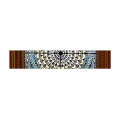 Stained Glass Window Library Of Congress Flano Scarf (mini)