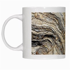 Background Structure Abstract Grain Marble Texture White Mugs by Nexatart