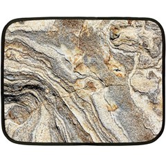 Background Structure Abstract Grain Marble Texture Double Sided Fleece Blanket (mini)  by Nexatart