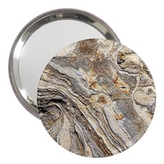 Background Structure Abstract Grain Marble Texture 3  Handbag Mirrors by Nexatart