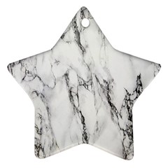 Marble Granite Pattern And Texture Ornament (star) by Nexatart