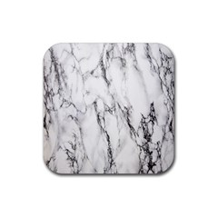 Marble Granite Pattern And Texture Rubber Coaster (square)  by Nexatart