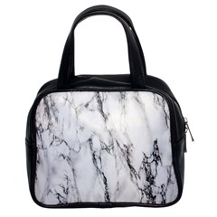 Marble Granite Pattern And Texture Classic Handbags (2 Sides) by Nexatart