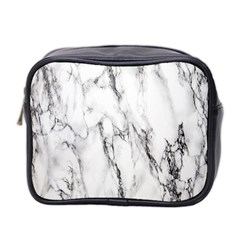 Marble Granite Pattern And Texture Mini Toiletries Bag 2-side by Nexatart