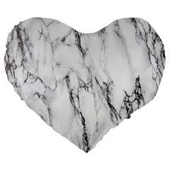 Marble Granite Pattern And Texture Large 19  Premium Heart Shape Cushions by Nexatart