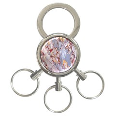 Marble Pattern 3-ring Key Chains by Nexatart