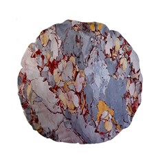 Marble Pattern Standard 15  Premium Round Cushions by Nexatart