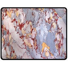 Marble Pattern Double Sided Fleece Blanket (medium)  by Nexatart