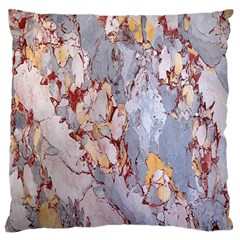 Marble Pattern Large Flano Cushion Case (two Sides) by Nexatart