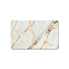 Marble Texture White Pattern Surface Effect Magnet (name Card) by Nexatart