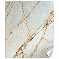 Marble Texture White Pattern Surface Effect Canvas 20  X 24   by Nexatart