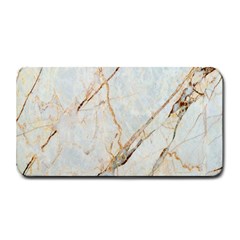 Marble Texture White Pattern Surface Effect Medium Bar Mats by Nexatart