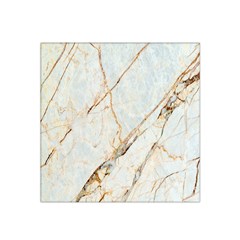 Marble Texture White Pattern Surface Effect Satin Bandana Scarf by Nexatart