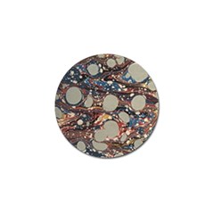 Marbling Golf Ball Marker (4 Pack) by Nexatart