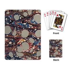 Marbling Playing Card by Nexatart