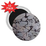 Slate Marble Texture 2.25  Magnets (10 pack)  Front