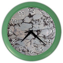 Slate Marble Texture Color Wall Clocks