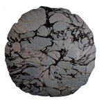 Slate Marble Texture Large 18  Premium Flano Round Cushions Front