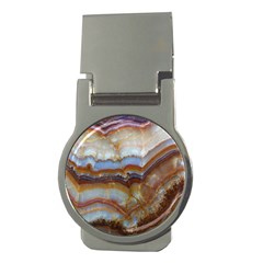 Wall Marble Pattern Texture Money Clips (round) 