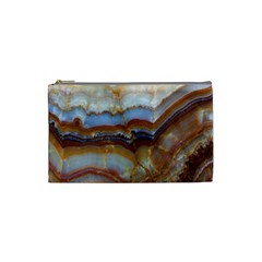 Wall Marble Pattern Texture Cosmetic Bag (small)  by Nexatart