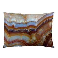 Wall Marble Pattern Texture Pillow Case (two Sides) by Nexatart