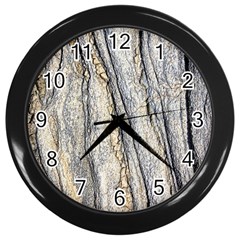 Texture Structure Marble Surface Background Wall Clocks (black) by Nexatart