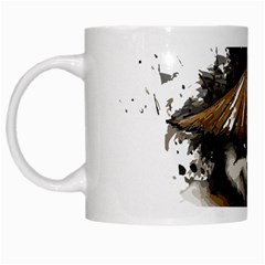 Warrior Panda T Shirt White Mugs by AmeeaDesign