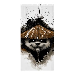 Warrior Panda T Shirt Shower Curtain 36  X 72  (stall)  by AmeeaDesign