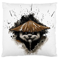 Warrior Panda T Shirt Standard Flano Cushion Case (two Sides) by AmeeaDesign