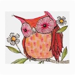 Summer Colourful Owl T Shirt Small Glasses Cloth by AmeeaDesign