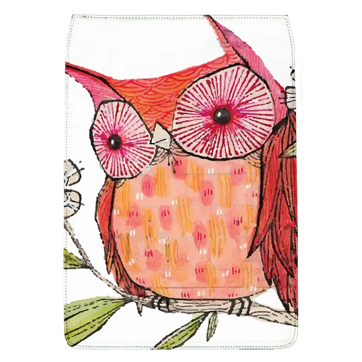 Summer Colourful Owl T Shirt Flap Covers (L) 