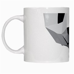 Office Panda T Shirt White Mugs