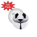 Office Panda T Shirt 1.75  Buttons (100 pack)  Front