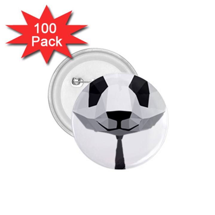 Office Panda T Shirt 1.75  Buttons (100 pack) 