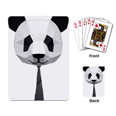 Office Panda T Shirt Playing Card