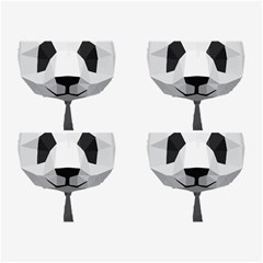 Office Panda T Shirt Belt Buckles