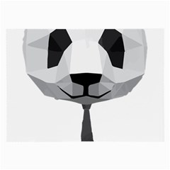 Office Panda T Shirt Large Glasses Cloth