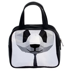 Office Panda T Shirt Classic Handbags (2 Sides)